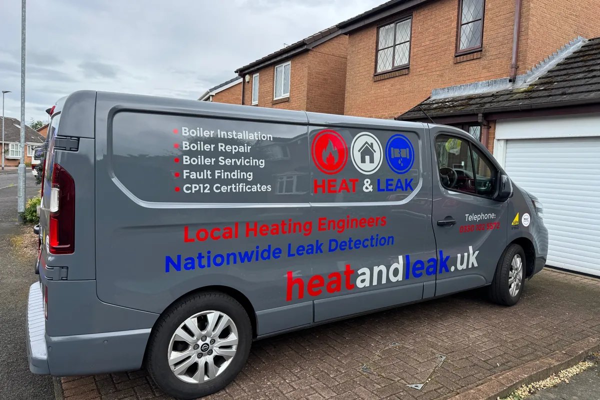 Heat & Leak van — North East heating and leak detection specialists